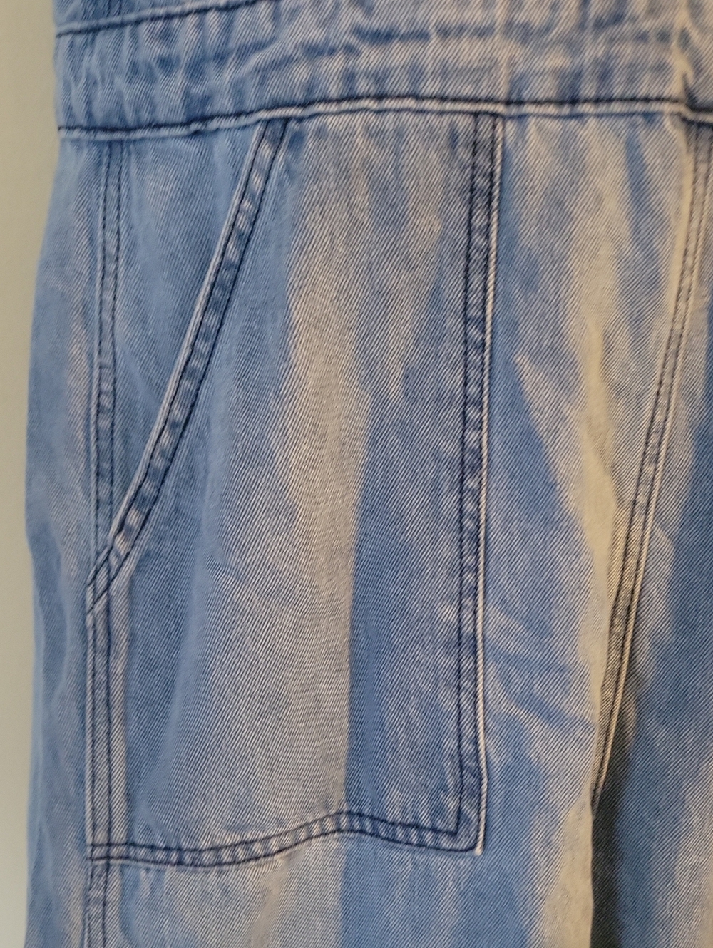 Light Blue Denim  Jumper - Picture 4 of 8